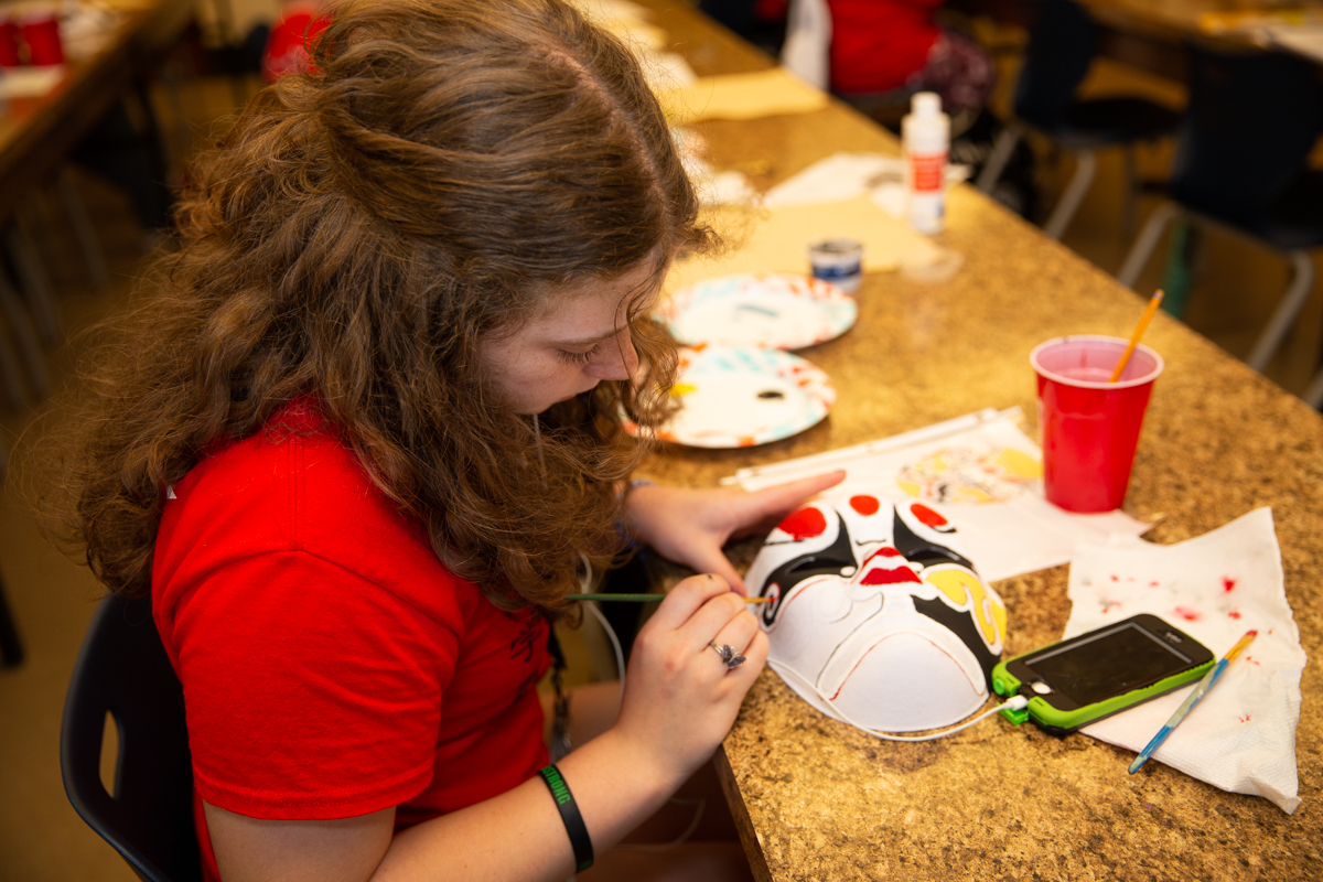 making opera masks