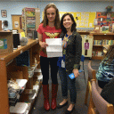 Adrienne Stumb (right) with her student Maci Cook (left)