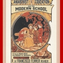 Poster image: Mark Bray and Eli Meyerhoff will discuss the historical context and enduring legacies of Francisco Ferrer’s Modern School, an anarchist living-learning cooperative founded in Manhattan in 1911.