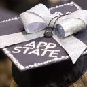 Appstate Graduation Cap Photo by Marie Freeman