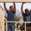 Appalachian is partnering with Watauga County Habitat for Humanity to build a home from the ground up, with groundbreaking scheduled for September. This is the first time the university has taken ownership of a project with Habitat. A build such as the one pictured here will be a reality soon. Photo submitted