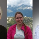 International Mountain Studies Symposium Keynote Speakers, left to right: Historian Jon Mathieu, professor emeritus from the University of Lucerne, Switzerland; Dr. Dawn Hollis, Leverhulme Postdoctoral Research Fellow from the School of Classics, at the University of St. Andrews, Scotland and Geographer Gilles Rudaz, lecturer and associate researcher in the Department of Geography and Environment at the University of Geneva, Switzerland. Photos submitted.