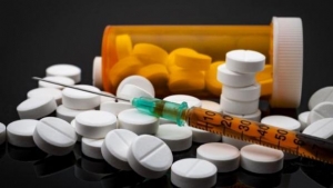 Opioid Drug stock photo