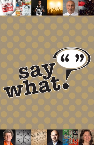 Appalachian’s “Say What?” presentations on freedom of speech to include 5 nationally recognized speakers; several timely topics to be addressed