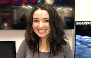 Appalachian sophomore Kara Snow, an applied physics major with an emphasis in astrophysics, working in the Astronomy and Astrophysics Research Lab at the North Carolina Museum of Natural Sciences. Photo submitted