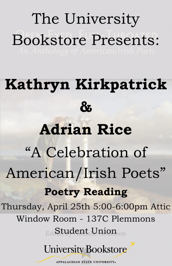 A Celebration of Irish/American Poets flyer photo