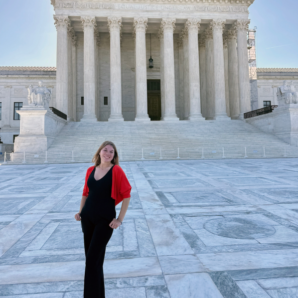 CAS Corps member Addison Belcher is a senior criminal justice major from Raleigh. Photo submitted