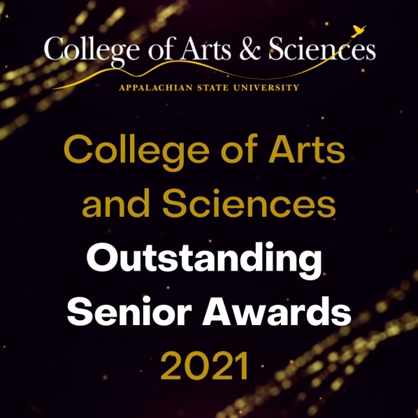 College of Arts and Sciences Outstanding Senior Awards graphic.