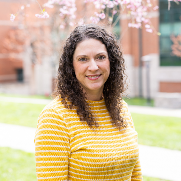 Dr. Brooke Christian '05, associate professor in Appalachian State University's Department of Chemistry and Fermentation Sciences, is the recipient of a National Science Foundation (NSF) Research in Undergraduate Institutions (RUI) Award. Photo by Chase Reynolds