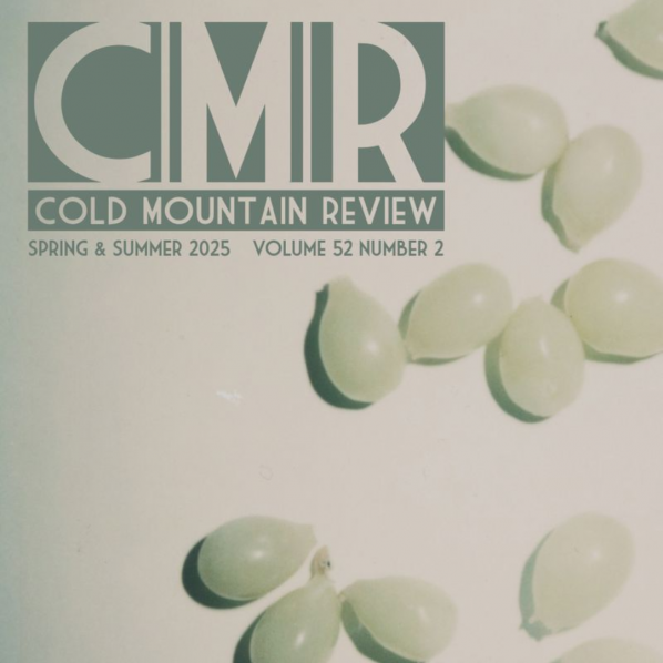 The cover of the Spring and Summer 2025 issue of Cold Mountain Review (vol. 52, no. 2) features “Grapes,” a polaroid photograph captured by cultural icon Andy Warhol in 1981. The photograph was donated by The Andy Warhol Foundation for the Visual Arts, Inc. to the Turchin Center for the Visual Arts and is included in the center's permanent collection.