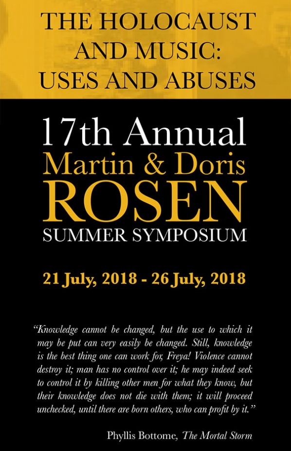 2018 Holocaust Symposium