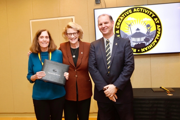 App State presents inaugural awards for excellence in research, scholarship and creative activity