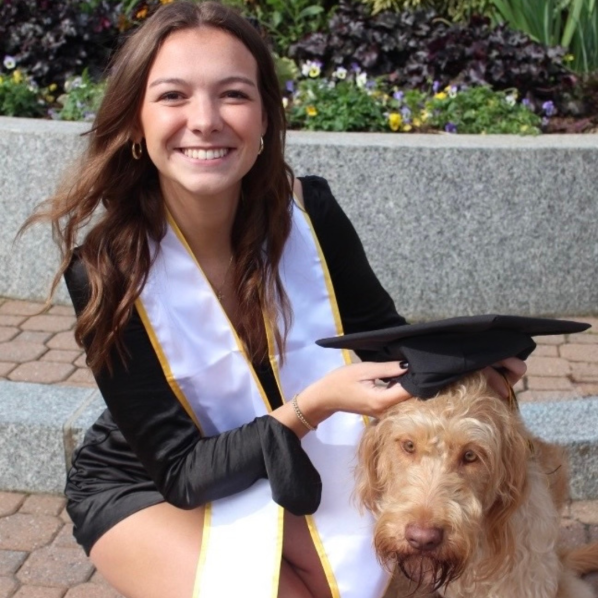 Ava Ridings, of Winston-Salem, will graduate tomorrow with a bachelor's degree in biology with a concentration in cellular and molecular biology and a minor in chemistry.