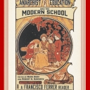 Poster image: Mark Bray and Eli Meyerhoff will discuss the historical context and enduring legacies of Francisco Ferrer’s Modern School, an anarchist living-learning cooperative founded in Manhattan in 1911. 