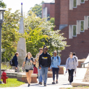 App State has earned high rankings for having graduates with low student loan debt — lower than that of their statewide and national peers, according to recent reports from The Institute for College Access and Success and U.S. News & World Report. Pictured are App State students on the university’s Boone campus. Photo by Kyla Willoughby