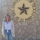 Appalachian senior Anna Biache at the University of Texas at El Paso, where she presented research on Latina deportation trends at the 2019 conference of the Association of Humanist Sociology. Biache, of Alexandria, Virginia, is majoring in sociology. Photo submitted