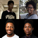 The 2021–22 recipients of Appalachian State University’s Dr. Willie C. Fleming Scholarship — a merit-based award designed to support students from underrepresented populations. Pictured, from left to right, are Charles Johnson III, of Parkton; R.J. Johnson Jr., of Franklinton; Victoria Smith, of Raleigh; and Khaden Watson, of Charlotte. Photos of Charles Johnson III and Victoria Smith submitted. Photo of R.J. Johnson Jr. and Khaden Watson by Chase Reynolds