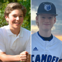 Sebastian Flores, eighth grader from Wilmington (left), and Statton Solak, ninth grader from Camden (right), received White Rose Student Research Contest awards. Photos submitted