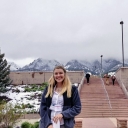 Taylor Foote in Colorado to after presenting her research at the Global Monitoring Annual Conference of the National Oceanic and Atmospheric Administration. Photo submitted