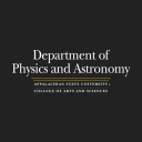 The Department of Physics and Astronomy at Appalachian State University