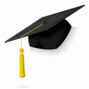 Graduation cap graphic 