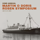 The 22nd Annual Martin and Doris Rosen Symposium, supported by the Claims Conference on Jewish Material Claims Against Germany, the Martin and Doris Rosen Symposium Endowment and the local Jewish community, will be held July 11-17, 2024, on Appalachian State University's Boone campus.