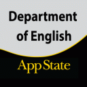 Department of English graphic. 