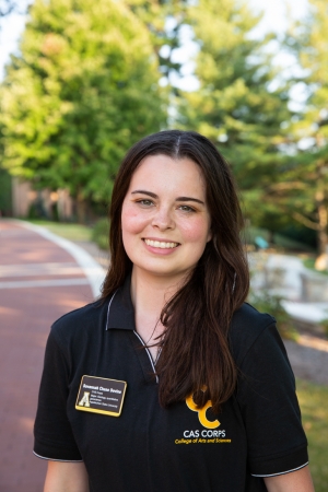 Savannah Devine, Geology: quantitative geoscience major, minor in mathematics. Photo by Ellen Gwin Burnette