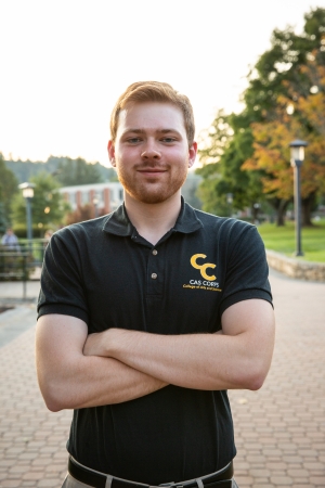 Senior Computer Science Major Preston Wilson. Photo by Ellen Gwin Burnette