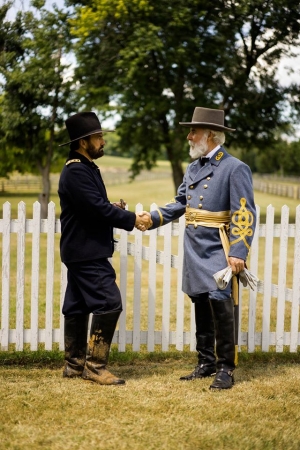 Curt Fields as General U.S. Grant