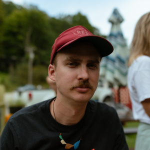 Jesse Barber '24, an alumnus of the Appalachian studies program, photographed in October 2024. Photo courtesy of Barber (jesse-barber.com)