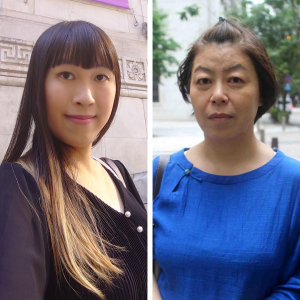 Authors Li Kotomi (left) and Yang Yi (right) will present “Beyond Borders: Non-Native Writers and the Shifting Landscape of Japanese Literature” on Thursday, March 27, 2025, from 6-7:30 p.m. on Zoom.