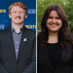 Ethan Blanchard (left) and Simona Capatina (right). Photos submitted.