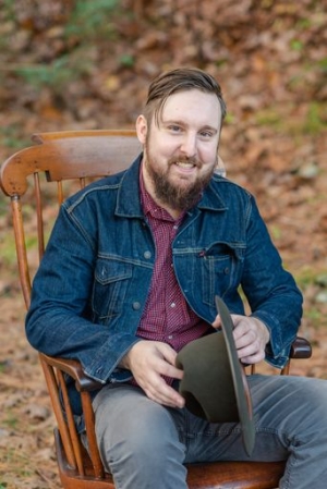 Announcing Trevor McKenzie, director of the Center for Appalachian Studies at Appalachian State University. Photo by Megan Sheppard