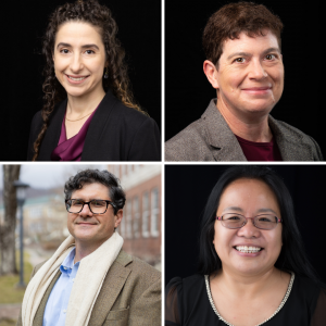Dr. Darci Gardner (top left), Dr. Alexandra Sterling-Hellenbrand (top right), Dr. Paul Worley (bottom left), and Dr. Wendy Xie (bottom right)
