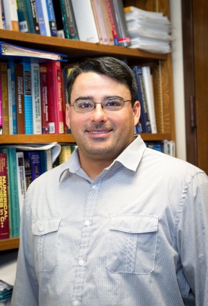 Dr. René Salinas, professor in the Department of Mathematical Sciences and chair of the Athletics Council at Appalachian State University. Photo by University Communications. 