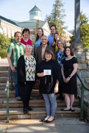  Dean Neva J. Specht, Brooke Hester (Physics and Astronomy), Jennifer Cecile (Chemistry), Andy Heckert (Geological and Environmental Sciences), Rahman Tashakkori (Computer Science), Cindy Norris (Computer Science), Dr. Dru Henson (Dean's Office), Katrina Palmer (Mathematical Sciences), Mitch Parry (Computer Science), Jennifer McGee (Curriculum & Instruction).