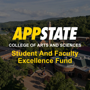 The Appalachian State University College of Arts and Sciences is accepting applications for the Student and Faculty Excellence (SAFE) Fund with a deadline of Monday, February 9, 2026, at 5:00 p.m.