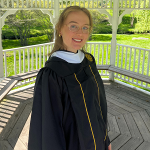 Sarah Ulrich '24 is an alumna of Appalachian State's Master of Arts in Geography program from Jamestown. Photo submitted