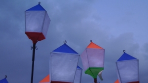 'Two Flags' chronicles the life and politics of a quaint French town: Pondicherry, a film by Pankaj Rishi Kumar. Image from his film. 