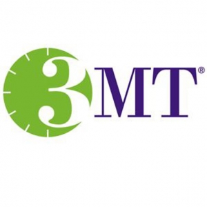 3MT graphic for the 3 minute thesis competition