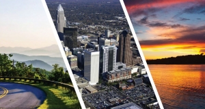 This image, taken from the front cover of the March 11 North Carolina Climate Science Report, shows scenes from the state’s three geographic regions, pictured from left to right: the Western Mountains, the Piedmont and the Coastal Plain. Appalachian’s Dr. Baker Perry, professor in the Department of Geography and Planning, served as a co-author on the report, contributing his expertise to the report’s snowstorms and snow cover sections. North Carolina Institute for Climate Studies image