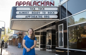 Caroline Davis ’16 ’19 interned with the Appalachian Theatre of the High Country while completing her Master in Public Administration degree at Appalachian. She now works at Western Youth Network in Boone. Photo submitted