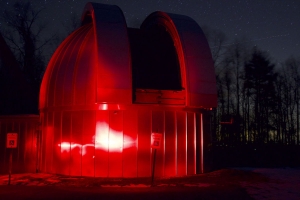 Appalachian State Dark Sky Observatory on the Blue Ridge Parkway