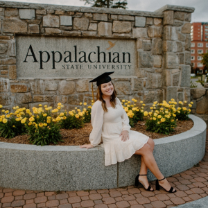 Gracie Bullington was named the Appalachian State University Student Teacher of the Year for the 2023-2024 academic year. Bullington, originally from Mount Airy, North Carolina, completed her Bachelor of Science in history/social studies education in December 2023.
