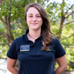 CAS Corps member Samantha Massey is a senior sociology major from Blowing Rock.