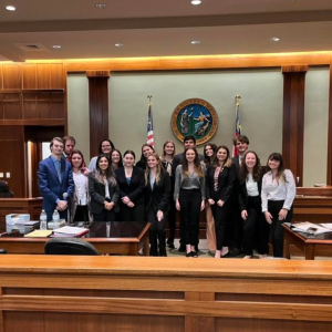 Several Honors students have served in leadership roles in App State’s Mock Trial club since its establishment in 2021.