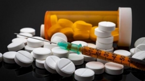 Opioid Drug stock photo 