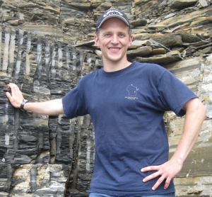 Cole Edwards, assistant professor in Appalachian’s Department of Geological and Environmental Sciences, was part of a team that linked oxygen increases to biodiversity growth between 445 and 485 million years ago. Photo submitted