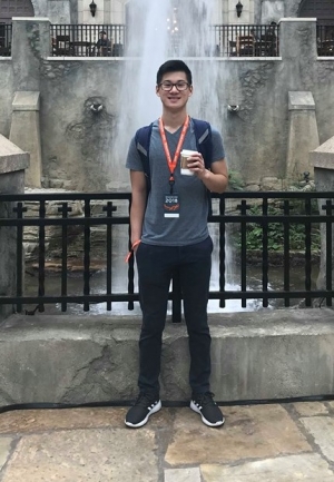 Kevin Tain, senior Computer Science major, earns internship with the National Institute of Health and U.S. Environmental Protection Agency. Photo submitted. 